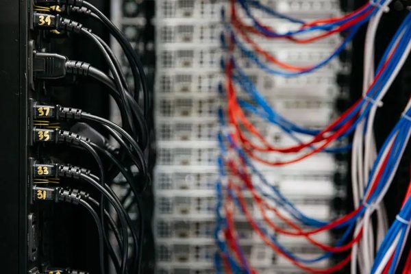 Structured network cabling in the Tampa, FL datacenter